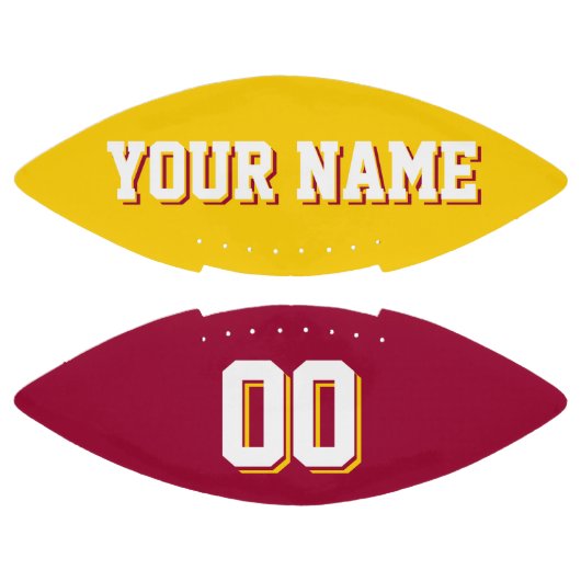 BICOLORED - Geel en maroon - Football (Panelen)