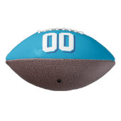BICOLORED Navy and Blue Custom Football (Gedraaid 270)