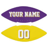 BICOLORED Paars en geel Football (Panelen)