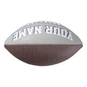 BICOLORED Silver Grey and Navy Custom Football (Gedraaid 90)