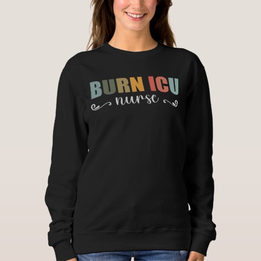 BICU Burn ICU Nurse Specialized Intensive Care Uni Trui (Voorkant)