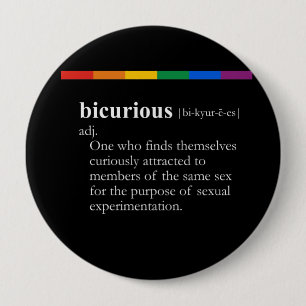 BICURIOUS RONDE BUTTON 4,0 CM