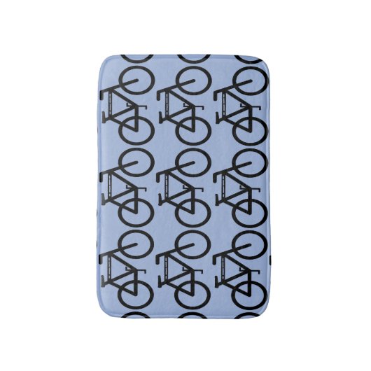 Bicycle Abstracte Bath Mats Badmat (Voorkant Verticaal)