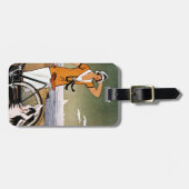 Bicycle Ad, 1925 Bagagelabel (Voorkant horizontaal)