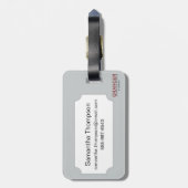 Bicycle Ad, 1925 Bagagelabel (Achterkant verticaal)