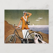 Bicycle Ad, 1925 Briefkaart (Voorkant)