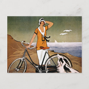 Bicycle Ad, 1925 Briefkaart