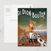 Bicycle Ad, 1925 Briefkaart (Voorkant / Achterkant)