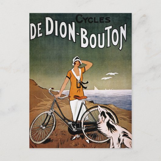 Bicycle Ad, 1925 Briefkaart (Voorkant)