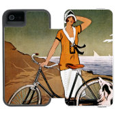 Bicycle Ad, 1925 Incipio iPhone Portemonnee Hoesje (Agenda Open)