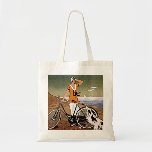 Bicycle Ad, 1925 Tote Bag (Voorkant)