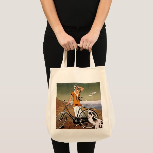 Bicycle Ad, 1925 Tote Bag (Voorkant (product))