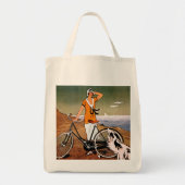 Bicycle Ad, 1925 Tote Bag (Voorkant)