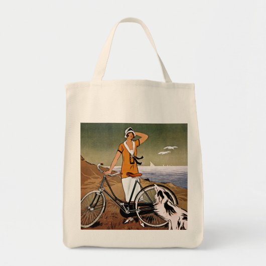 Bicycle Ad, 1925 Tote Bag (Voorkant)