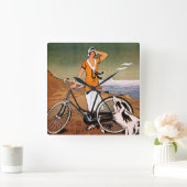 Bicycle Ad, 1925 Vierkante Klok (Huis)