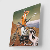 Bicycle Ad, 1925 Vierkante Klok (Hoek)