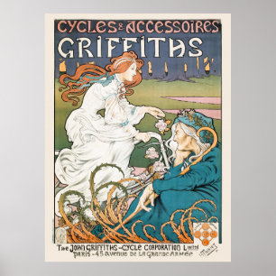 Bicycle Adverteren Poster Frankrijk 1898