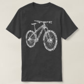 Bicycle Amazing Anatomy Mountain Bike T-shirt (Design voorkant)