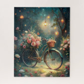 Bicycle and Flowers Legpuzzel (Verticaal)