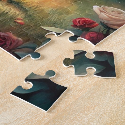 Bicycle and Flowers Legpuzzel (Zijkant)