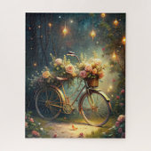 Bicycle and Flowers Legpuzzel (Verticaal)