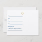 Bicycle Baby shower Uitnodiging (Achterkant)