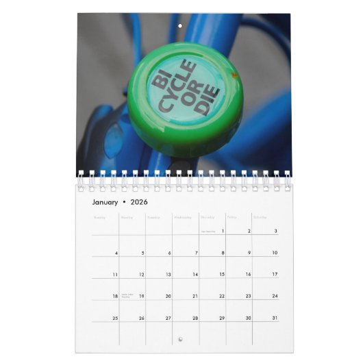 Bicycle Bells Kalender (Jan 2026)