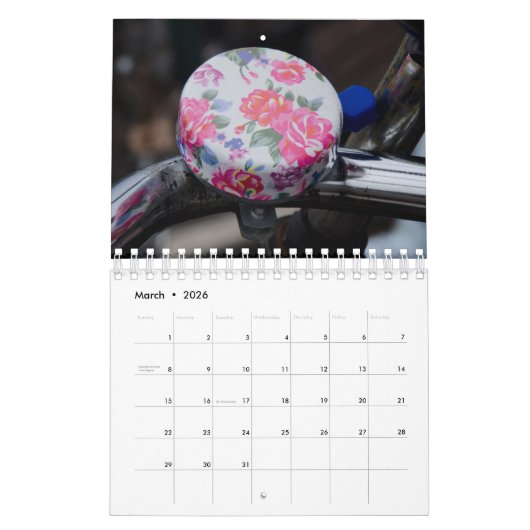 Bicycle Bells Kalender (Mar 2026)