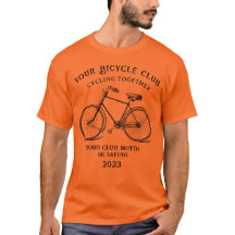  Bicycle Bike Club Custom T-Shirt