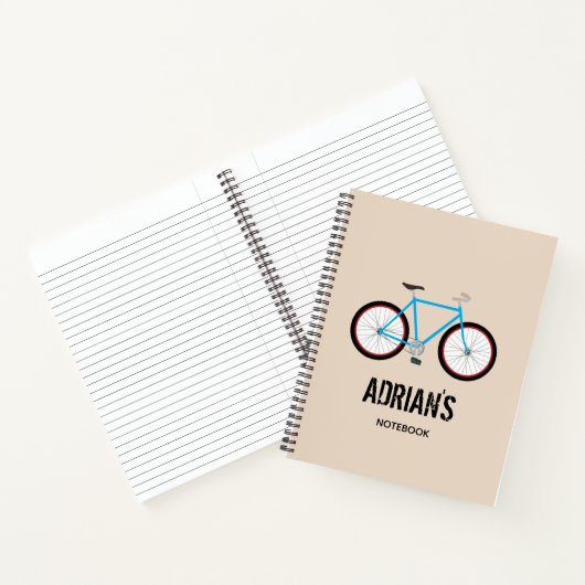 Bicycle Bike Design Notitieboek Journal-zakboek (Binnen)