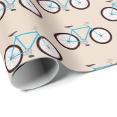 Bicycle Bike-patroon Cadeaupapier (Rol Hoek)