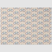 Bicycle Bike-patroon Tissuepapier (Voorkant)