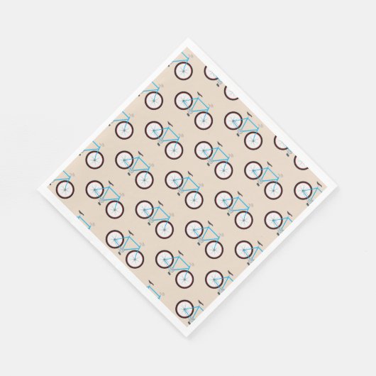 Bicycle Bike Pattern Servet (Hoek)