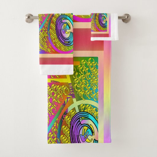 Bicycle Bike Poly Cotton Bad Handdoek (Insitu)