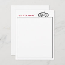 Bicycle Bike simpele, moderne zwarte rode