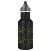 bicycle - biking + bike waterfles (Links)