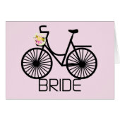 Bicycle Bride Tshirts en Gifts (Voorkant Horizontaal)