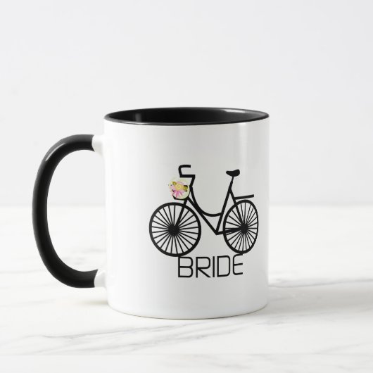 Bicycle Bride Tshirts en Gifts Mok (Links)