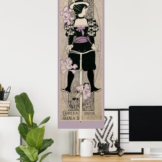 Bicycle CC0225 Art Poster Nieuw (Thuiskantoor)