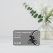 Bicycle Club Theme Visitekaartjes (Staand voorkant)
