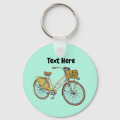 Bicycle Custom NAME Sleutelhanger (Voorkant)