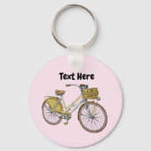 Bicycle Custom NAME Sleutelhanger (Voorkant)