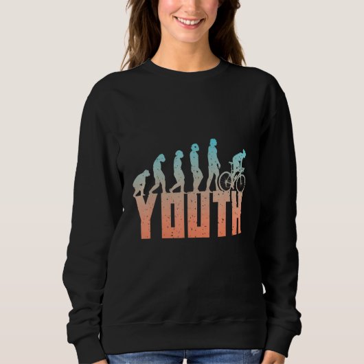 Bicycle Cyclist Youth Trui (Voorkant)