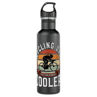 Bicycle Dad Cycling Bike Father Day Gift Waterfles