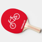 Bicycle design table tennis ping pong paddle tafeltennisbatje (Zijkant)