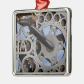 Bicycle detail metalen ornament (Links)