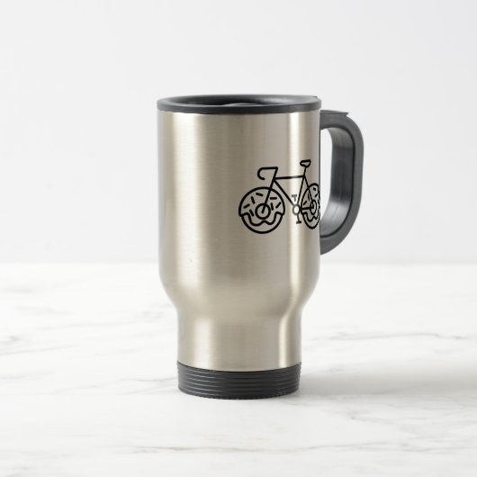 Bicycle Donuts Reisbeker (Voorkant rechts)