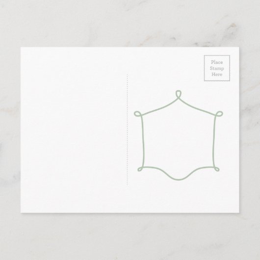 Bicycle Duo Wedding Invite Uitnodiging Briefkaart (Achterkant)