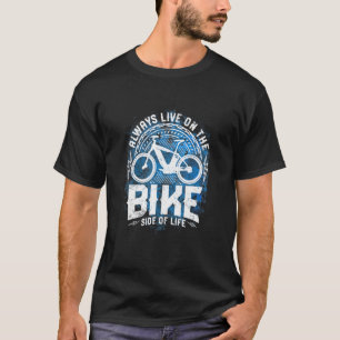 Bicycle Electric Bicycle Gezegde Motif Cycling E B T-shirt
