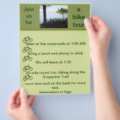 Bicycle Fun Activities Flyer (Hand)